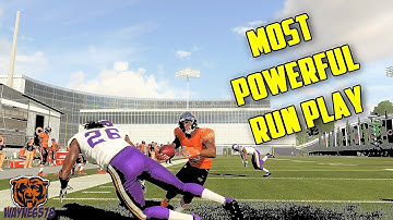 MOST POWERFUL RUN PLAY MADDEN 19 | UNSTOPPABLE RUN PLAY | BEST BLOCKING RUN PLAY