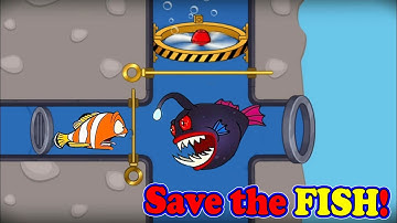 Save the Fish Game - Save fish | Fishdom gameplay 50 Levels! Solutions for Android and iOS