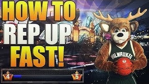 NBA 2K17 REP GLITCH!! (HOW TO REP UP FAST IN NBA 2K17)