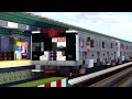 Minecraft NYC J, Z Train Subway Halsey St Animation