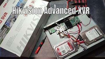 Hikvision Hybrid XVR DVR NVR 7208HUHI with AcuSense AI Detection