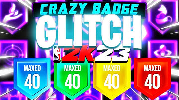 *NEW*AFTERPATCH UNLIMITED BADGE GLITCH NBA2K23! GAME SLIDER GLITCH! MAX OUT BADGES IN 1 HOUR! INSANE