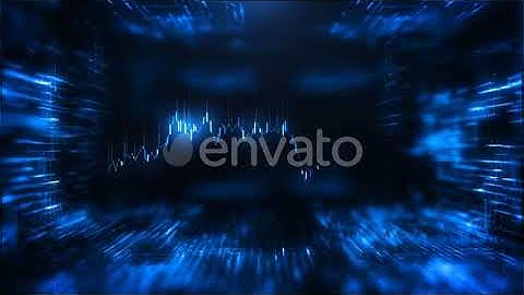 Oil Price Decline Chart with 3d Diagrams on Background | Motion Graphics - Envato elements