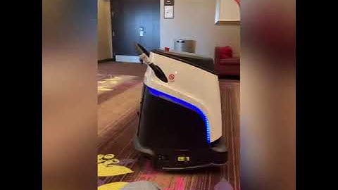 ECOBOT Vac40 Zamboni Pattern Cleaning Path- Autonomous Cleaning Machine