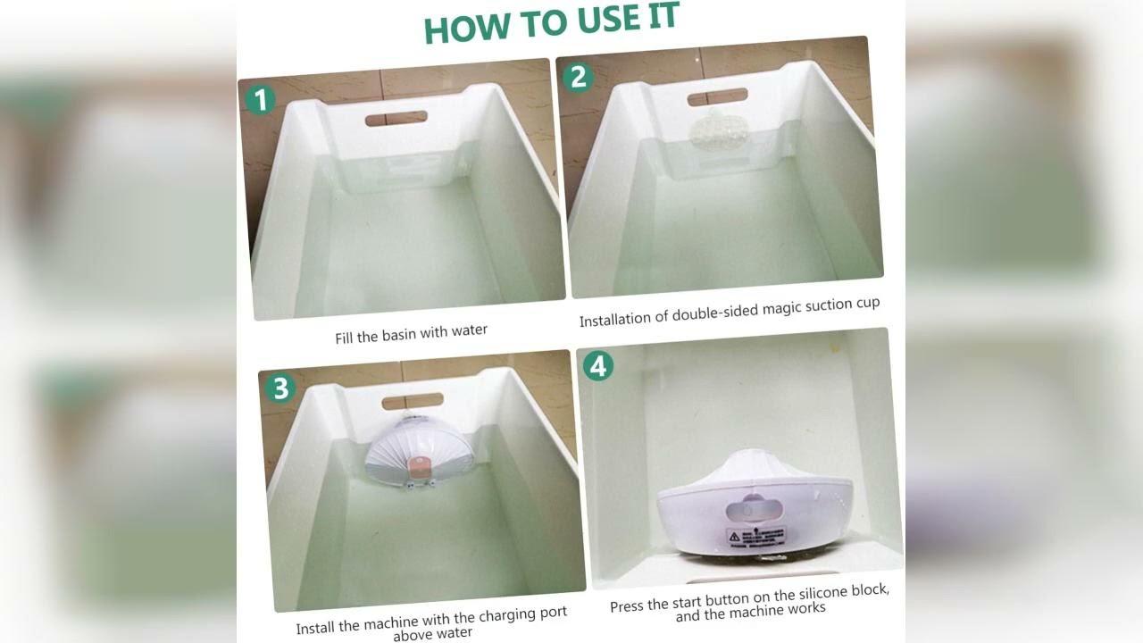 Review: Veemoon Portable Usb Ultrasonic Dish Cleaner Mini Dishwasher for Vegetables and Fruits...