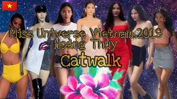 Hoàng Thùy Catwalk sương sương trước thềm Miss Universe 2019