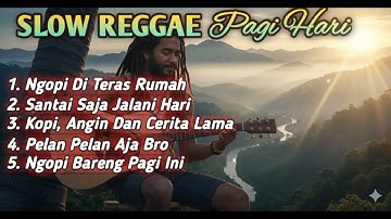 Slow Reggae Pagi Hari 2025 ☕ Lagu Santai Ngopi, Relaksasi, dan Teman Kerja untuk Menenangkan Hati