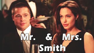 Brad Pitt and Angelina Jolie (John Smith & Jane Smith) in Mr. & Mrs. Smith