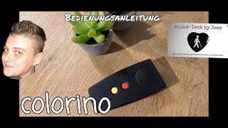 Colorino Farberkennungsgerät - Bedienungsanleitung