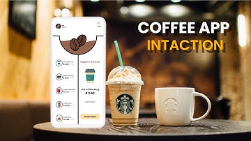 Design Coffee App UI/UX using adobe xd | XD design