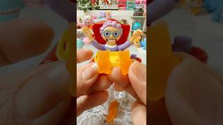 ASMR GREEDY GRANNY LOVE EATING ORANGE BEARS CANDY #shortvideo #asmr #trending #shorts