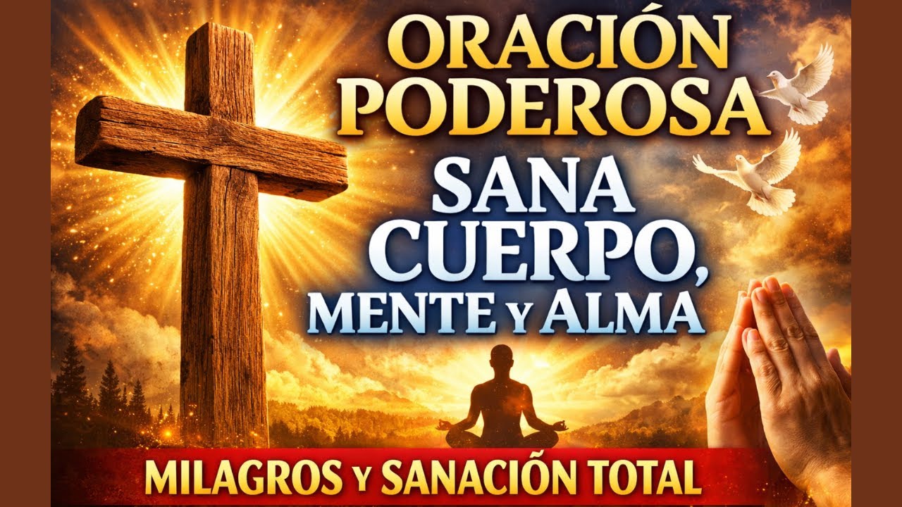 ORACIÓN PODEROSA PARA SANAR EL CUERPO, LA MENTE Y EL ALMA - Milagros, Paz y Restauración Total