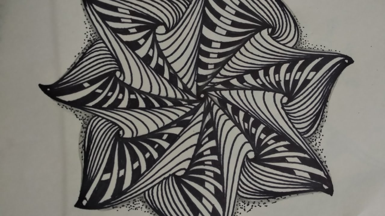 Zentangle Art Zentangle is a form of meditation YouTube