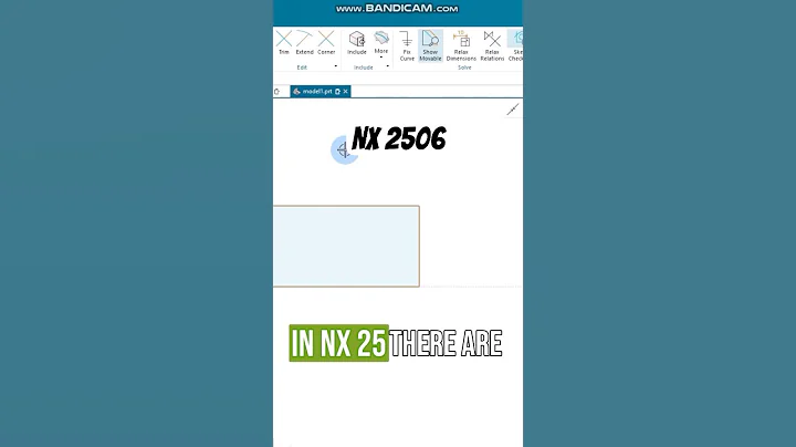 Advanced NX 2506 Sketcher tools