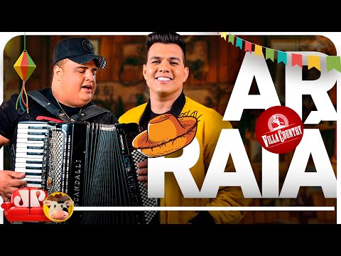 "Bastidores Épicos: Vitor Fernandes e Tarcísio do Acordeon no Arraial do Villa Country!"