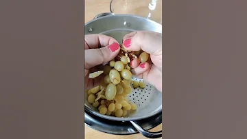 العنب في الماء المغلي والنتيجة Heba Abdallah زبيب وصفات سهله تدابير منزلية 
