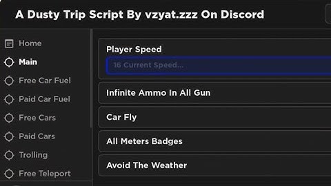 *NEW* a dusty trip Script (PASTEBIN 2025) *NO KEY*