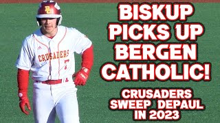 Bergen Catholic 8 DePaul Catholic 6 | HS Baseball | Crusaders Sweep the Spartans!