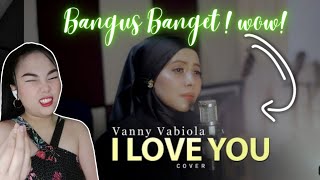 REAKSI 🇮🇩 - I Love You - Céline Dion Cover By Vanny Vabiola