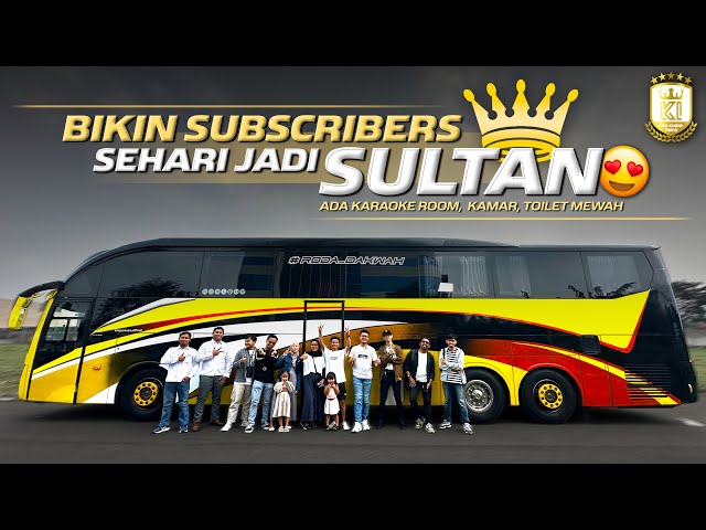 600 RIBU SUBSCRIBERS, CITY TOUR PAKAI BUS SUPER MEWAH‼️ class=