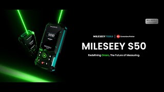 MILESEEY S50 Green-Beam Laser Distance Meter - 🔔Just Launched!