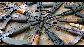 AK 47 Ukrainian Russian US muzzle device review