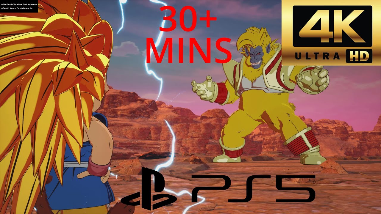 4K GAMEPLAY 30+ MINS OF DRAGON BALL SPARKING! ZERO CPU VS CPU PS5 NO ...