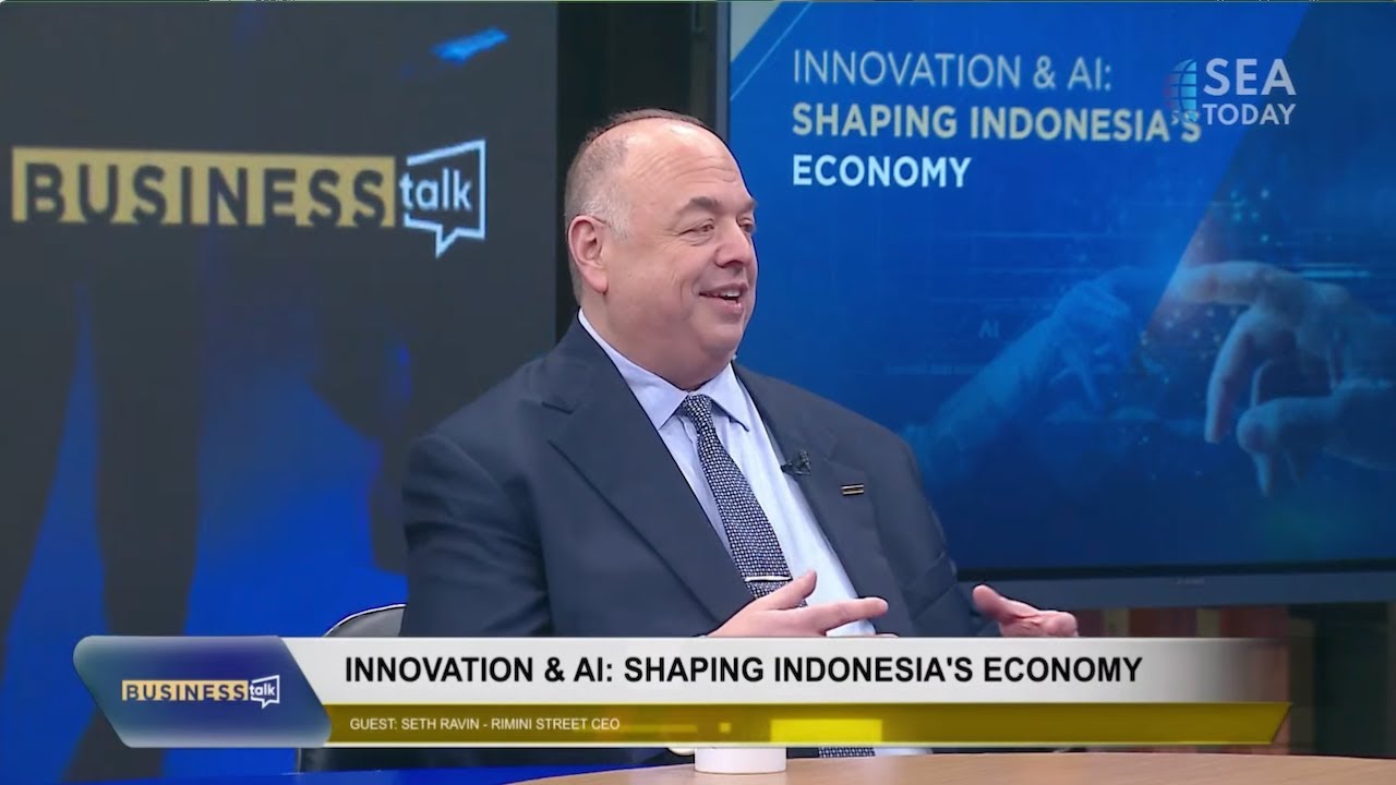 Seth Rimini Street Rimini Street CEO, Seth Ravin, Featured on SEA Today Indonesia - YouTube