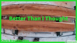 #14 Woodland Mills hm126 Amazing Yellow Birch Lumber and Clearing Snow