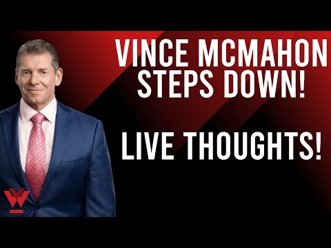 Wrestleview Live #101: Vince McMahon steps down as WWE Chairman and CEO