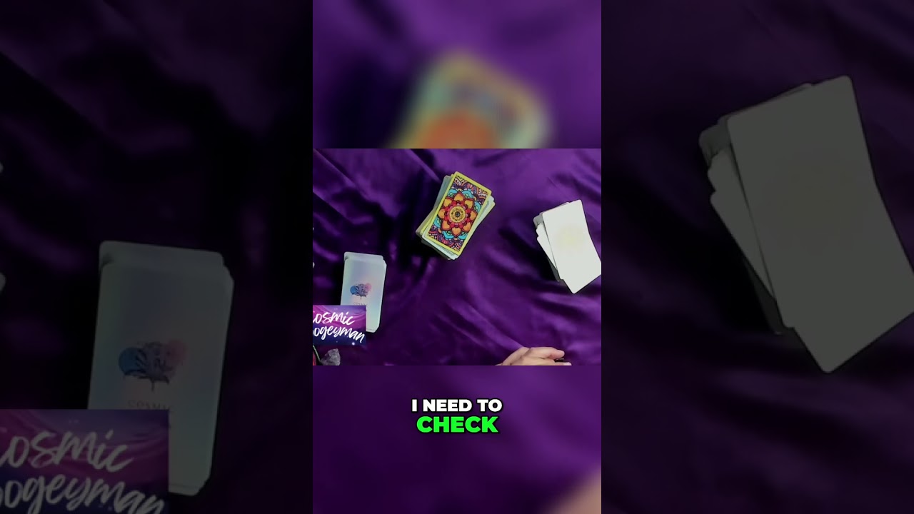 Power of Tarot Cards 🔮 Connecting with Cosmic Insights 🌌 #Tarot #CosmicInsights #Divination thumbnail