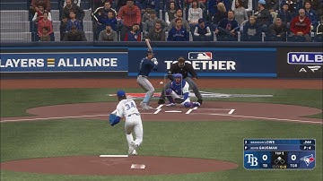 MLB The Show 25 (PS5) - CPU vs. CPU Gameplay