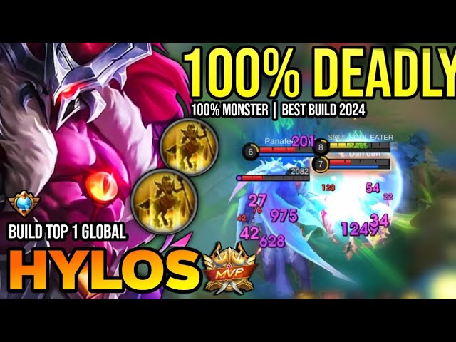 HYLOS BEST BUILD 2024 | BUILD TOP 1 GLOBAL HYLOS GAMEPLAY | MOBILE LEGENDS✓ class=