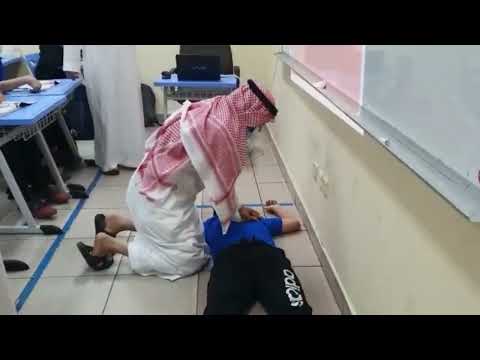 اسعاف طالب مصاب فرضية