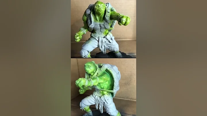 TMNT Mikey Sculpture