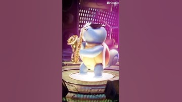 honkin 🎷#3d #pokemon #animation #cg #epic #sax #squirtle #guy