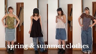 spring and summer outfits :)