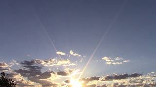 Sunrise Northern AZ USA Sept 2018 cloudscape timelapse