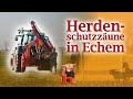 Dauerausstellung herdenschutzzune im lbz echem mit der lwk niedersachsen  highland stall  weide