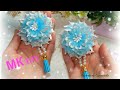 Они НЕВЕРОЯТНО Красивые/Резиночки ЗИМНЯЯ СВЕЖЕСТЬ/How To Make Flowers/Eva Foam Paper/Flores de foamy