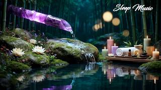 Relájate y Descansa Mejor ✨ Agua de Bambú y Música Zen para una Noche Serena.