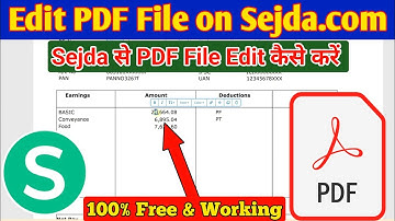 How to Edit PDF Files on Sejda.com Like a PRO in Minutes