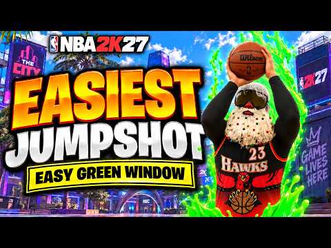 I FOUND THE EASIEST JUMPSHOT TO GREEN IN NBA 2K27