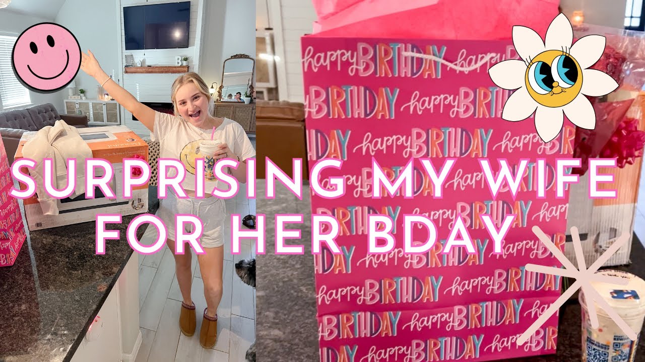 Сюрприз для жены на день рождения | Ей очень понравилось!!! | Семья Башам