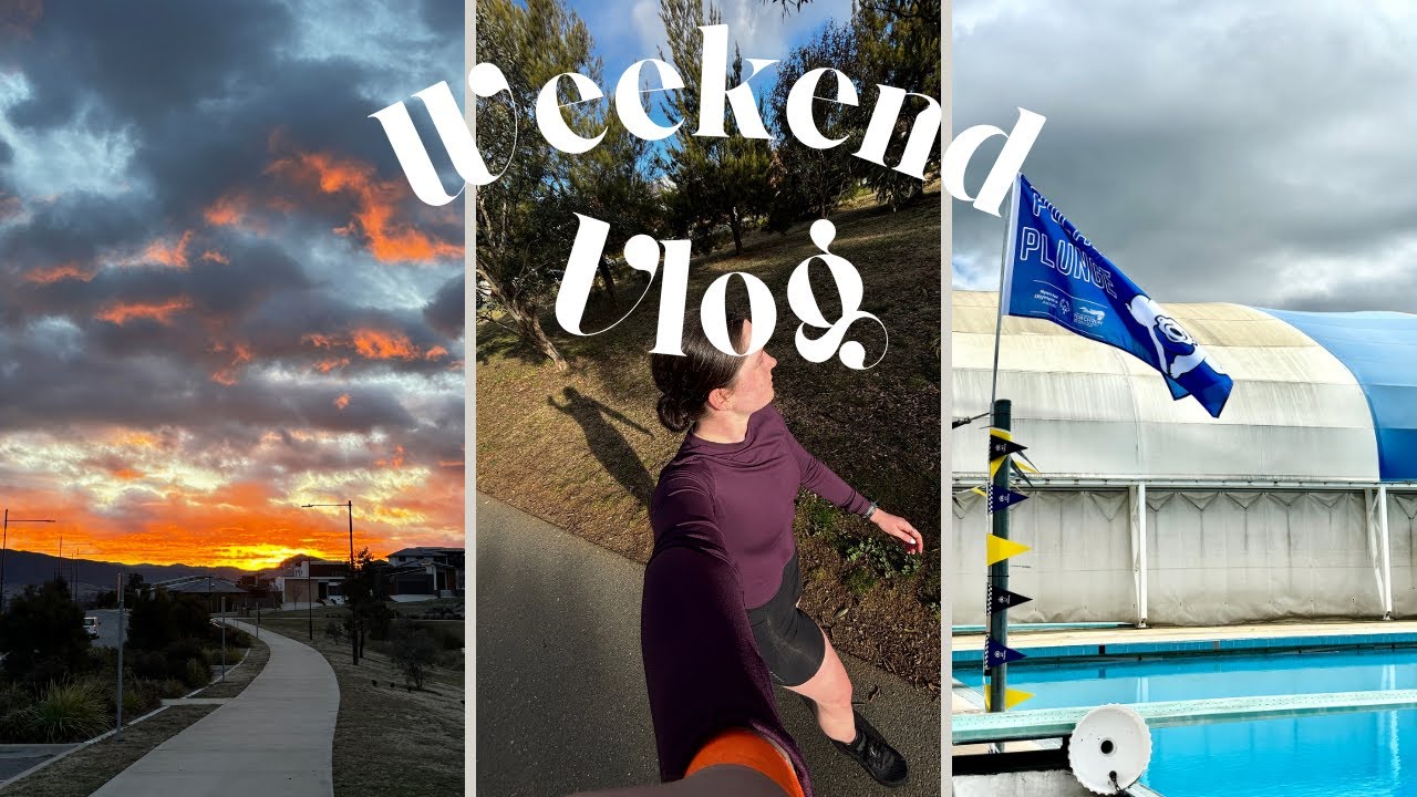 WEEKEND VLOG: AFL, KARAOKE & A POLAR PLUNGE!! 🏉🎤❄️