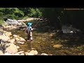 Fly Fishing East Fork Pigeon River, North Carolina 