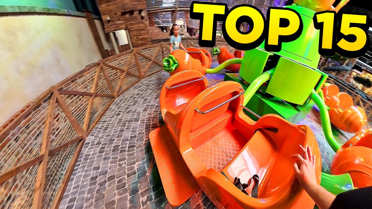 TOP 15 BEST ATTRACTIONS IN MANDORIA | 2025 EPIC SMOOTH POV RIDES