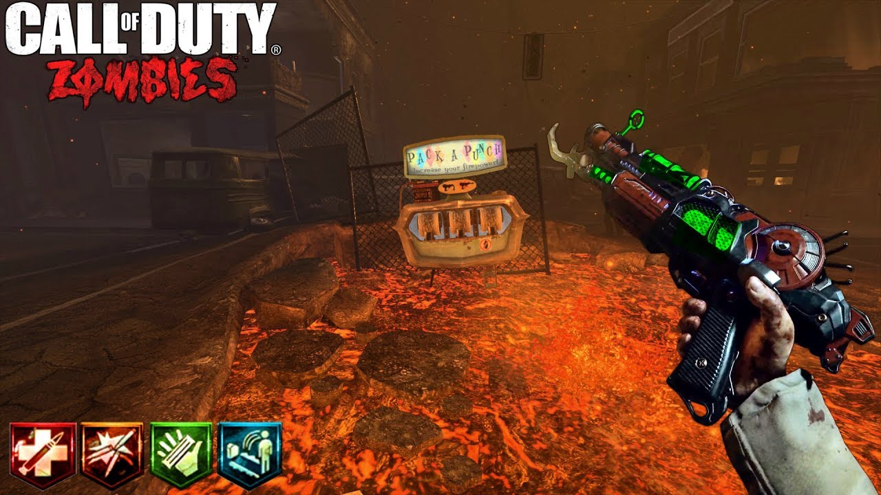 Black Ops 2 Zombies Pueblo Reto Del Pack A Punch Mejorar Todas Las