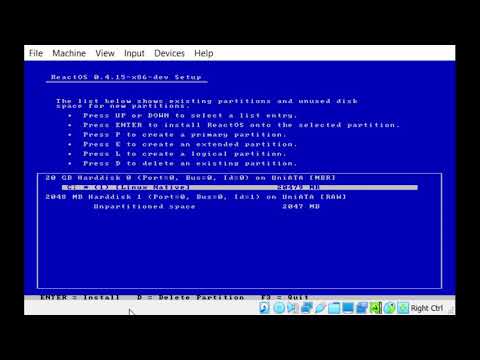 ReactOS 0.4.15 Upgrade Attempt 1