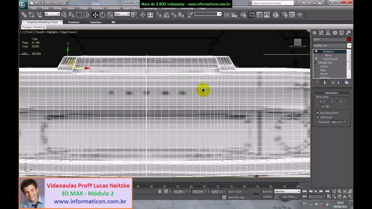 aula 3DS Lucas aula 285 porta - YouTube